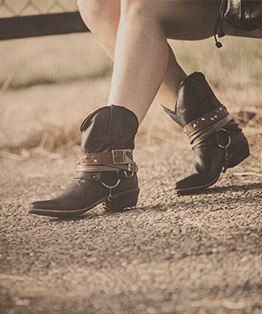 Schuhe Stiefeletten Western-Stiefeletten stiefeletten Cowboystyle NUBIKK 40 